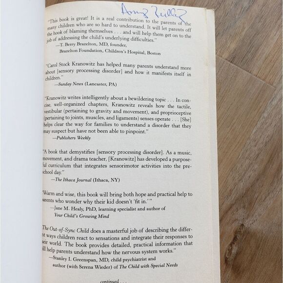 🔺️The Out of Sync Child; Recognizing & Coping w/Sensory Processing Disorder - Picture 5 of 5